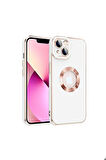 Apple iPhone 13 Uyumlu Kılıf Zore Kongo Kapak Beyaz