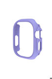 Apple Watch Ultra 49mm Uyumlu Sert PC Kasa Koruyucu Zore Watch Gard 18 Lila