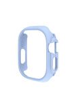 Apple Watch Ultra 49mm Uyumlu Sert PC Kasa Koruyucu Zore Watch Gard 18 Mavi Açık