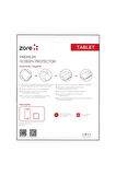 Apple iPad 10.9 2022 (10.Nesil) Uyumlu Zore Tablet Blue Nano Ekran Koruyucu
