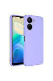 Vivo Y16 Uyumlu Kılıf Zore Mara Lansman Kapak Lila