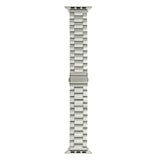 Apple Watch 40mm Uyumlu Kordon Paslanmaz Metal Titanyum Baklalı Zore KRD-93 Kayış