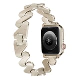 Apple Watch 44mm Uyumlu Kordon Paslanmaz Çelik Luxury Tasarım KRD-80 Kayış
