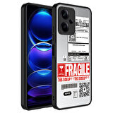 Xiaomi Redmi Note 12 5G Uyumlu Kılıf Aynalı Desenli Kamera Korumalı Parlak Zore Mirror Kapak Fragile