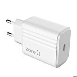 Zore Play Serisi PL2 Type-C to Lightning 2in1 PD Seyahat Şarj Aleti 20W