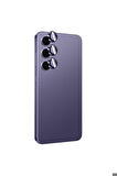 Samsung Galaxy S24 Plus Uyumlu Zore Titanium Premium Temperli Kamera Lens Koruyucu Mor