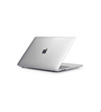 Apple Macbook 13.6 Air 2024 M2 A2681 Uyumlu Zore MSoft Kristal Kapak Renksiz