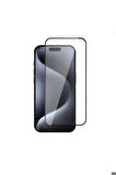 Apple iPhone 15 Plus Uyumlu Zore 3D Rika Temperli Cam Ekran Koruyucu