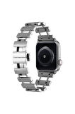 Apple Watch 38mm Uyumlu Zore KRD-96 Metal Kordon Gümüş