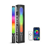 Zore H2 OLED Ekran Göstergeli RGB Led Işıklı Aydınlatma Çubuğu