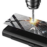 Samsung Galaxy Z Fold 6 Uyumlu Kılıf Kamera Korumalı Kartlıklı Kalem Bölmeli Zore Kıpta Marble Drago Kılıf