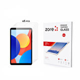 Xiaomi Redmi Pad SE 8.7 Uyumlu Zore 5in1 Tablet Temperli Cam Ekran Koruyucu