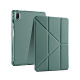 Huawei Mate Uyumlupad SE 11 Kılıf Zore Tri Folding Kalem Bölmeli Standlı Kılıf