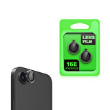 Apple iPhone 16E Uyumlu Zore CL-07 Kamera Lens Koruyucu