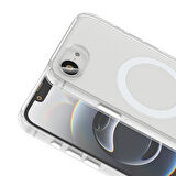 Apple iPhone 16E Uyumlu Kılıf Magsafe Şarj Özellikli Kamera Korumalı Zore Kripto Kapak