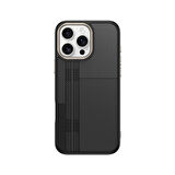Apple iPhone 16 Pro Uyumlu Kılıf M-safe Şarj Özellikli Karbon Fiber Görünümlü Zore Antina Kapak