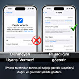 Apple iPhone 14 Pro Uyumlu 3510mAh Yüksek Kapasiteli Batarya - Gelişmiş Akıllı Chip - Pil Sağlığı Destekli - Morfide M-Max