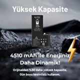 Apple iPhone 11 Pro Max Uyumlu 4510mAh Yüksek Kapasiteli Batarya Morfide M-Max – A Sınıf Hücre, 15 Ay Garantili