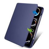 Apple iPad Pro 13 2025 M5 Uyumlu Kılıf Zore Termik Kalem Bölmeli Dönebilen Standlı Kılıf