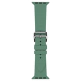 Apple Watch 38mm Uyumlu Kordon Silikon Yumuşak Esnek Metal Klipsli KRD-92 Kayış