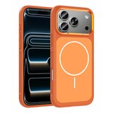 Apple iPhone 17 Pro Uyumlu Kılıf M-Safe Şarj Özellikli Metal Kamera Çerçeveli Zore Sanremo Silikon Kapak