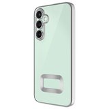 Samsung Galaxy S25 FE Uyumlu Kılıf Kamera Korumalı Logo Gösteren Zore Omega Kapak