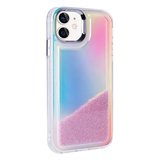 Apple iPhone 12 Uyumlu Kılıf Airbagli Renkli Arka Yüzey Boncuk Tasarımlı Zore Kumul Kapak