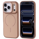 Apple iPhone 17 Pro Uyumlu Kılıf M-safe Şarj Özellikli Kamera Standlı Zore Notron Kapak