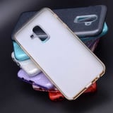 Samsung Galaxy J8 Uyumlu Kılıf Zore Shining Silikon