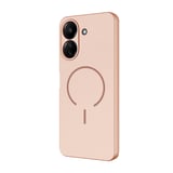 Xiaomi Redmi 13C Uyumlu Kılıf M-safe Şarj Özellikli Zore Meta Kapak