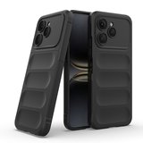 Tecno Spark 40 Uyumlu Kılıf Esnek TPU Oyuklu Arka Yüzey Tasarımlı Zore Etnik Silikon Kapak