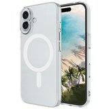 Apple iPhone 17 Uyumlu Kılıf IC Çipli M-Safe Şarj Özellikli Şeffaf Kamera Çerçeveli Zore Toledo Kapak