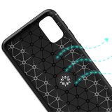Samsung Galaxy A71 Uyumlu Kılıf Zore Ravel Silikon Kapak