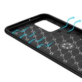 Samsung Galaxy A02S Uyumlu Kılıf Zore Ravel Silikon Kapak