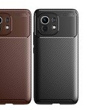 Xiaomi Mi 11 Uyumlu Kılıf Zore Negro Silikon Kapak