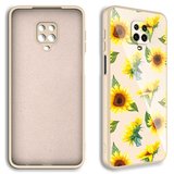 Xiaomi Redmi Note 9S Uyumlu Kılıf Kamera Korumalı Desenli Sert Silikon Zore Epoksi Kapak