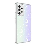 Samsung Galaxy A73 Uyumlu Kılıf Zore M-Blue Desenli Kapak
