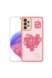 Samsung Galaxy A53 5G Uyumlu Kılıf Zore M-Fit Desenli Kapak