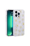 Apple iPhone 11 Pro Uyumlu Kılıf Simli Desenli Kamera Korumalı Parlak Zore Popy Kapak