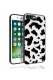 Apple iPhone 7 Plus Uyumlu Kılıf Desenli Kamera Korumalı Parlak Zore Nora Kapak