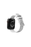 Apple Watch 38mm Uyumlu Kordon Silikon Yumuşak Esnek Sportif KRD-23 Kayış