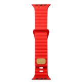 Apple Watch 42mm Uyumlu Kordon Silikon Soft Yüzey Metal Tokalı KRD-73 Kayış