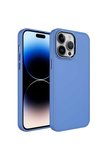 Apple iPhone 14 Pro Max Uyumlu Kılıf Metal Çerçeve ve Buton Tasarımlı Silikon Zore Luna Kapak