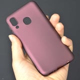 Samsung Galaxy A40 Uyumlu Kılıf Zore Premier Silikon Kapak