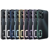 Vivo Y16 Uyumlu Kılıf Kamera Korumalı Logo Gösteren Zore Omega Kapak