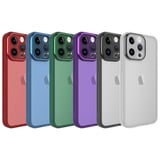 Apple iPhone 14 Pro Max Uyumlu Kılıf Kamera Korumalı Transparan Zore Post Kapak