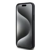 Apple iPhone 15 Plus Uyumlu Kılıf U.S. Polo Assn. Orjinal Lisanslı Üç Renk Şerit Tasarımlı Baskı Logolu Kapak