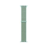 Apple Watch 44mm Uyumlu Kordon Hasır Örgü Kumaş Band-03 Strap Kayış