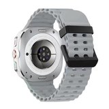 Samsung Galaxy Watch Ultra 47mm Uyumlu Zore KRD-118 Tırtıklı Tasarım Silikon Kordon