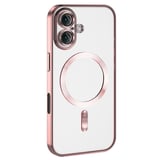 Apple iPhone 16 Plus Uyumlu Kılıf Kamera Korumalı M-safe Wireless Şarj Özellikli Zore Demre Kapak
